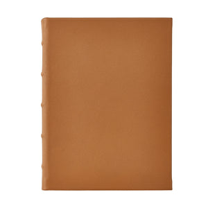 9-Inch Hardcover Journal in Traditional Leather