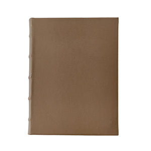 9-Inch Hardcover Journal in Traditional Leather