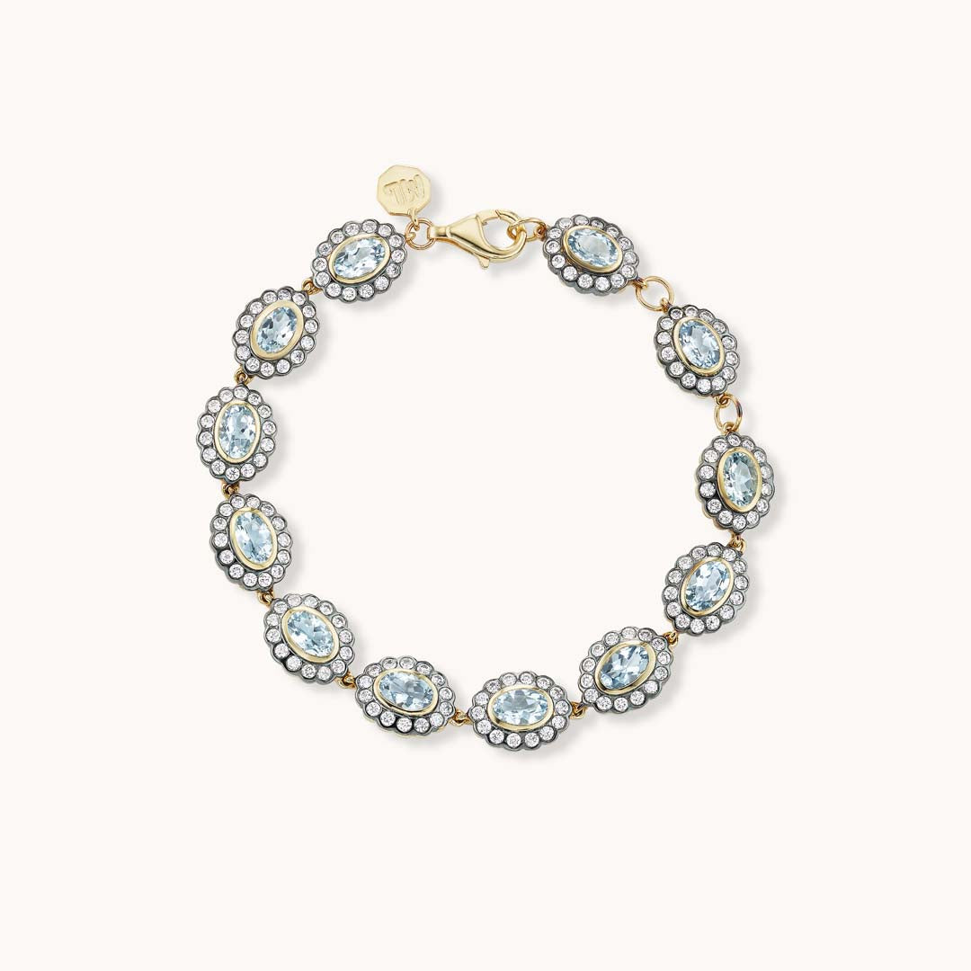 Ali Bracelet in Aquamarine