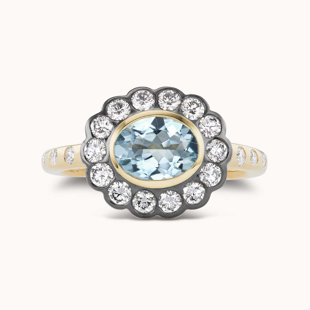 Lexie Ring in Aquamarine