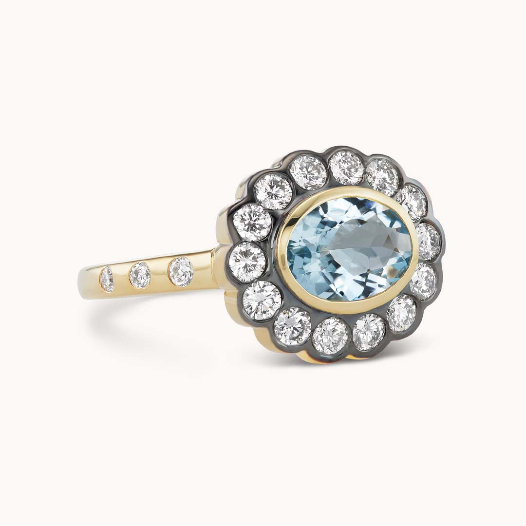 Lexie Ring in Aquamarine