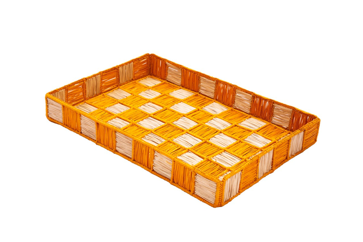 Damero Large Rectangular Tray