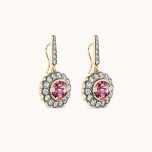 Alexandra Earrings Pink Tourmaline