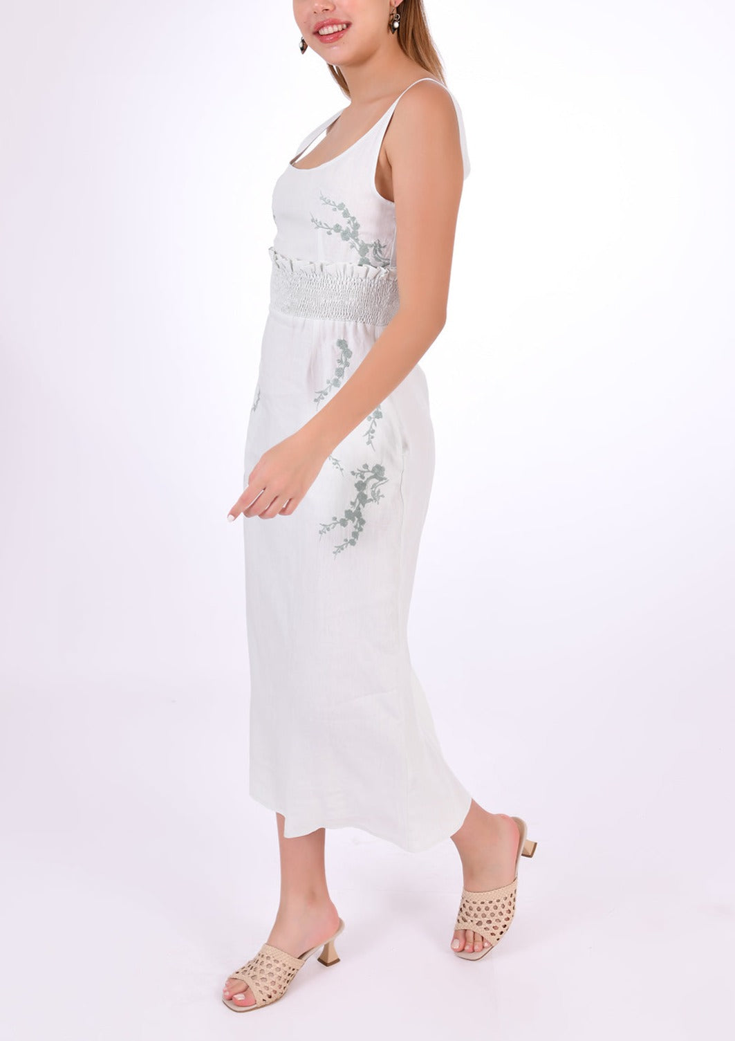 Fanm Mon BAHAR Midi Dress Side