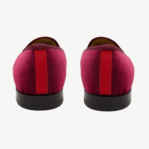 Men's Merlot Velvet Slipper II