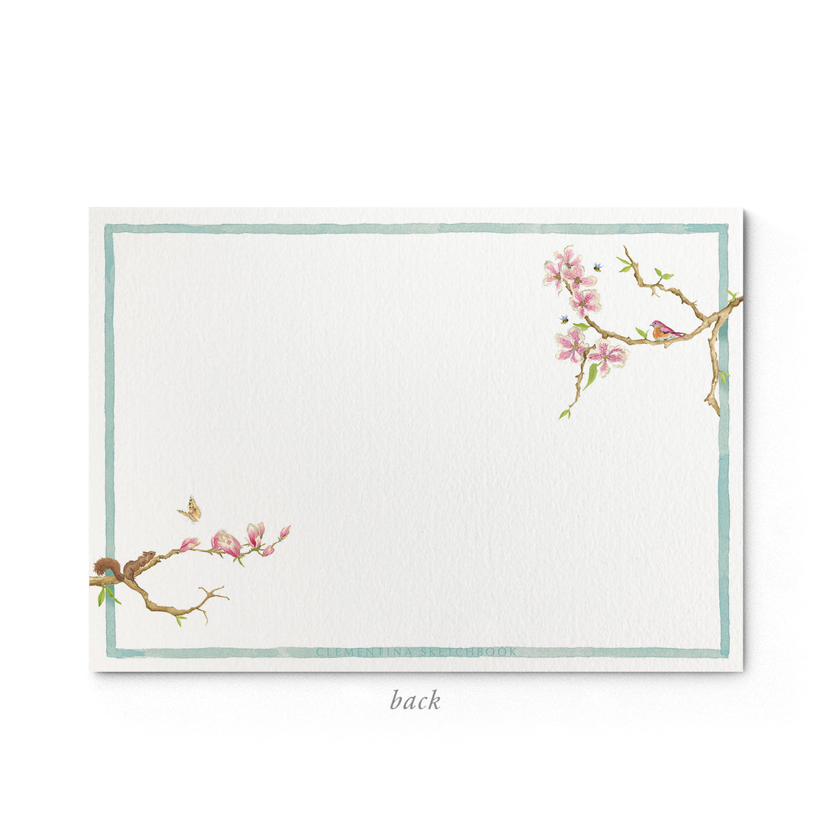 Magnolia Stationery Cards, Personalized Set of 50