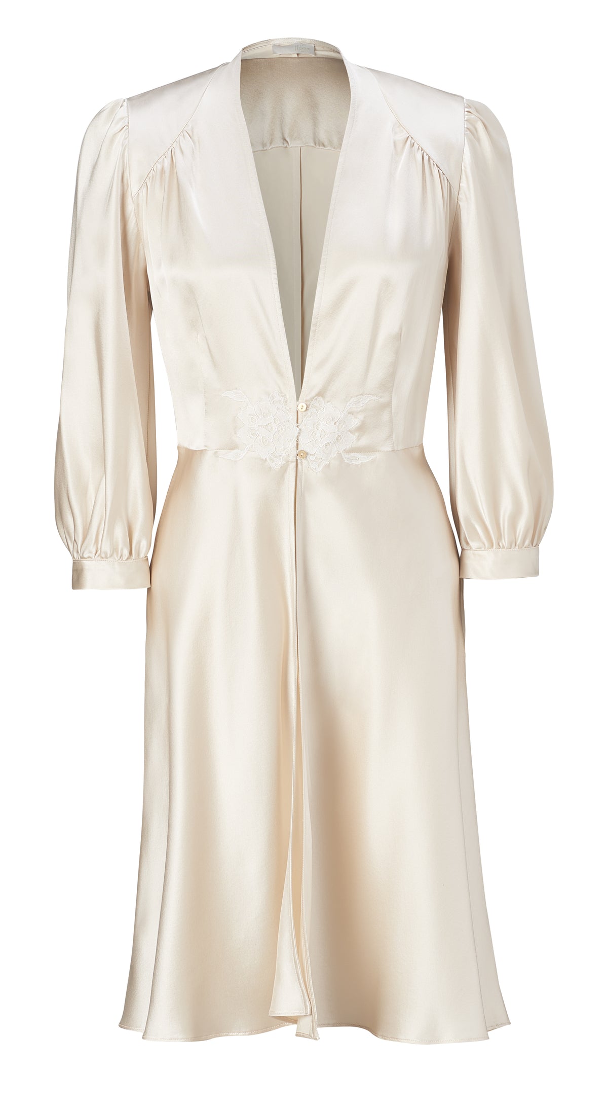 Maia Pearl Silk Robe