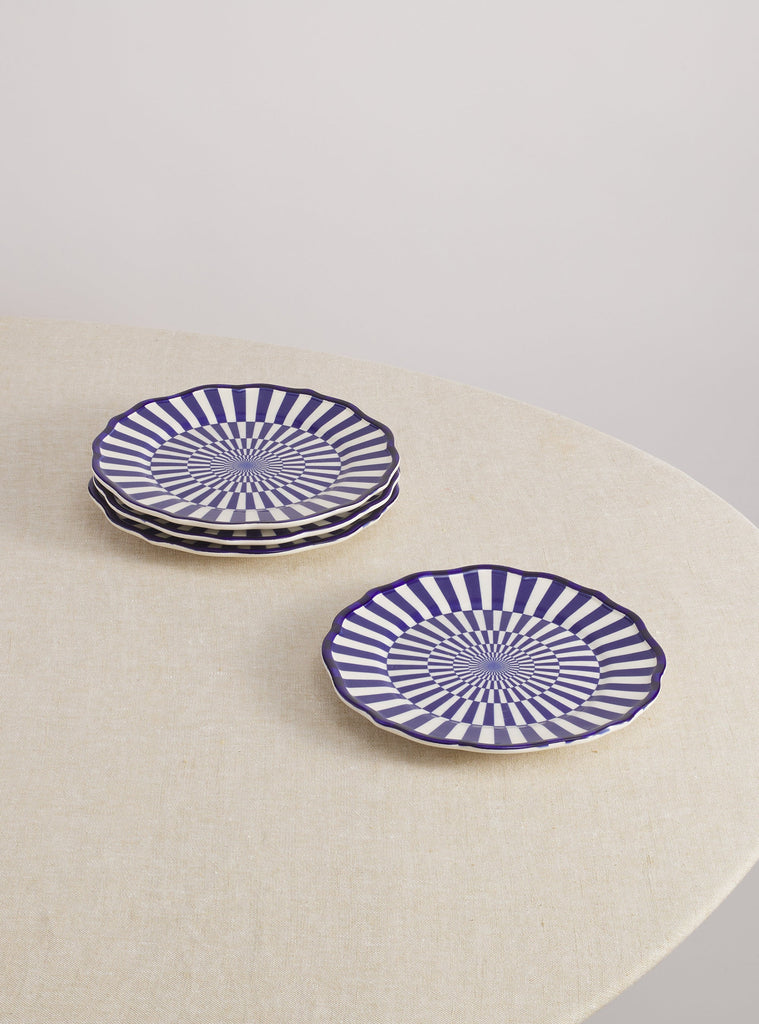 Riviera Dessert Plate, Set of 4