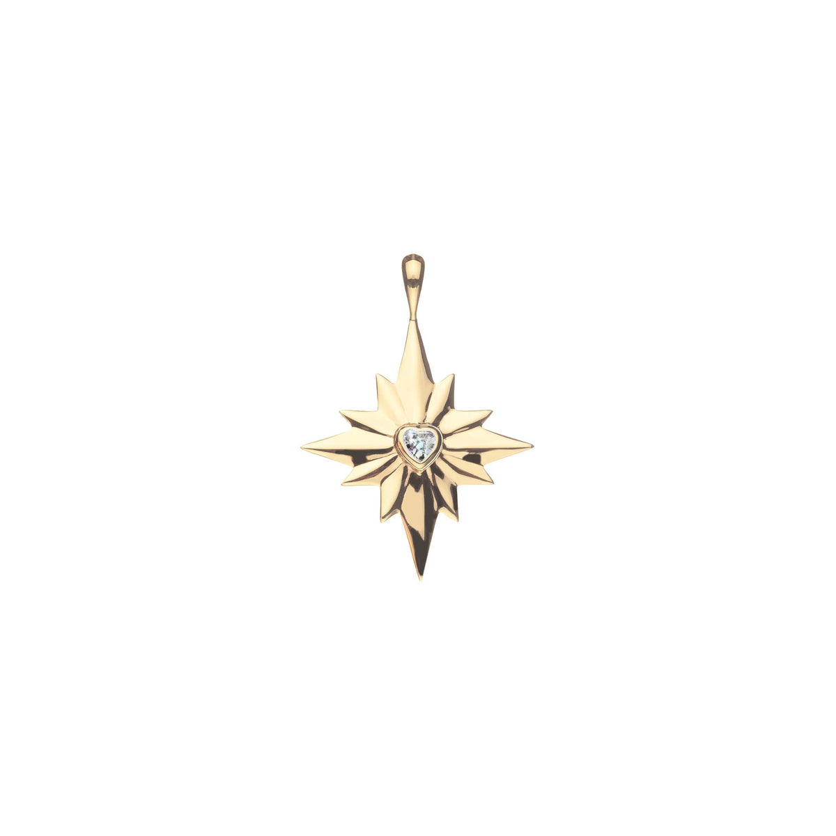 Forever Make A Wish Birthstone Star Pendant Necklace