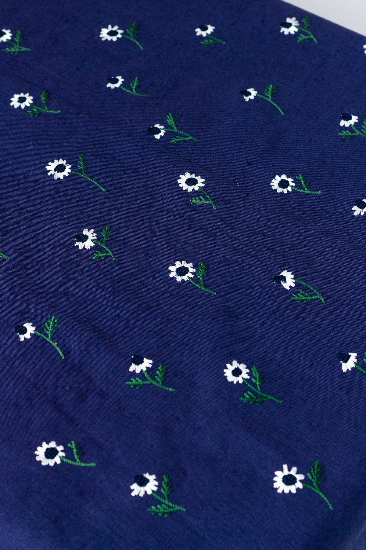 Manzanilla Navy Rectangular Tablecloth