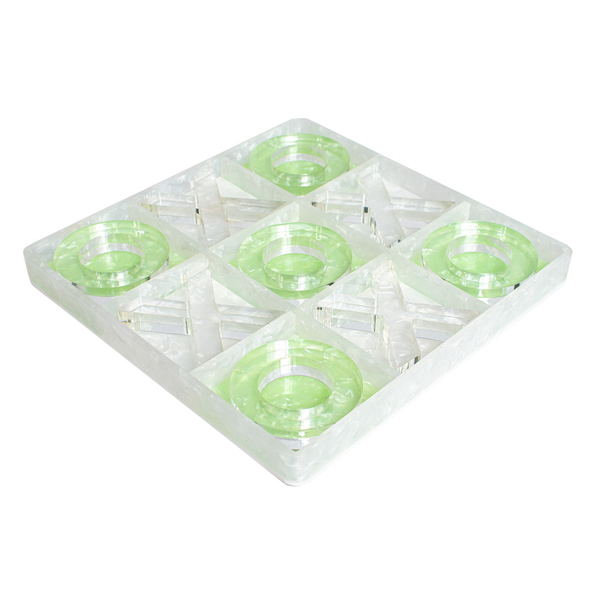 Marble Tic Tac Toe Board