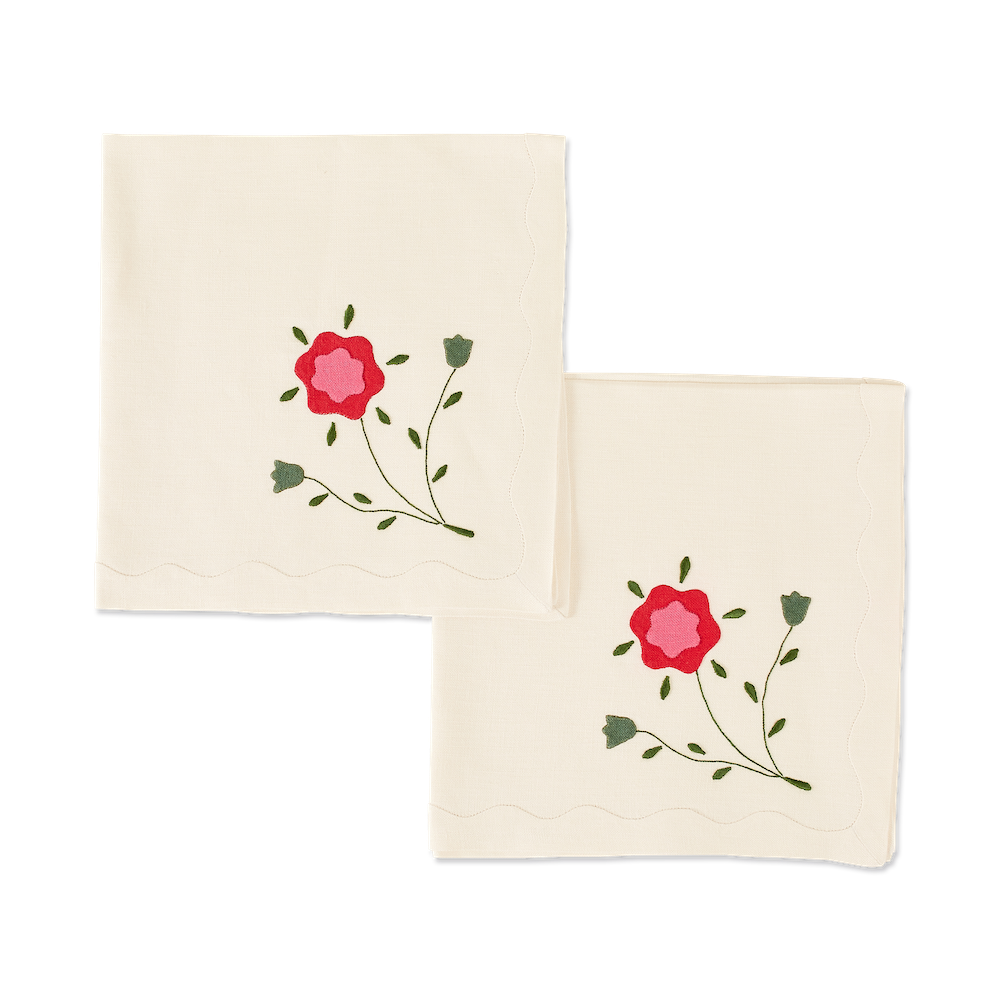 Marguerite Dinner Napkins, Set of 2