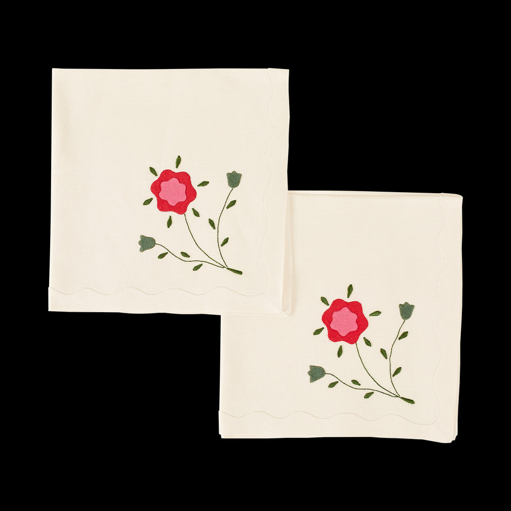 Marguerite Dinner Napkins, Set of 2