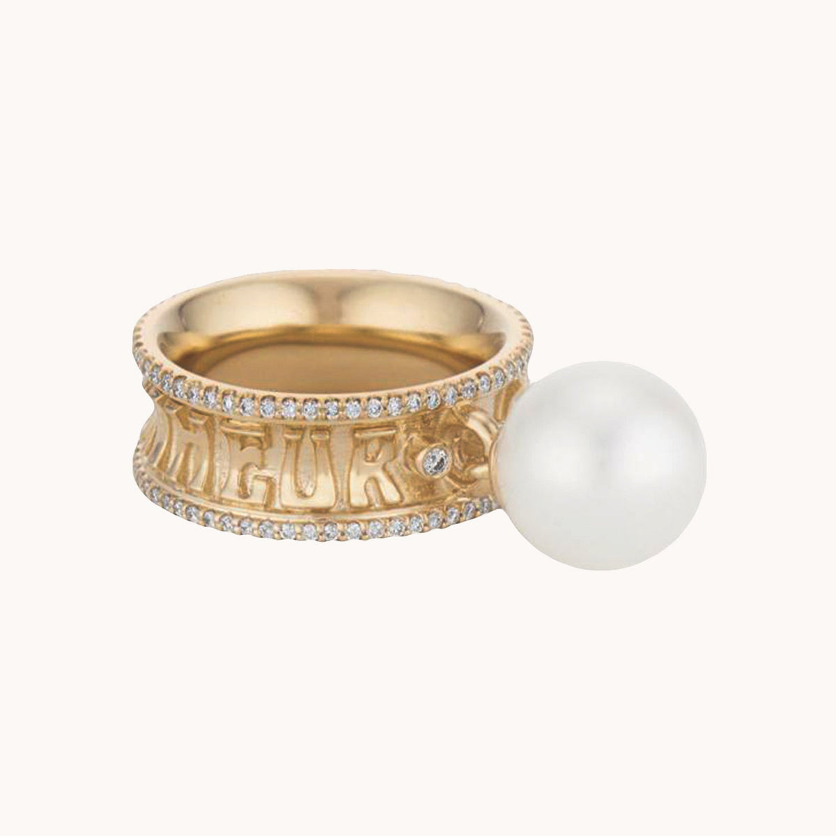 Je Porte Bonheur Eternity Dancing Pearl Ring, Rings - Marlo Laz