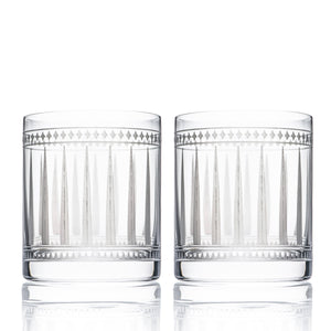 Marrakech Short Drink Glasses Set of 2 - Caskata