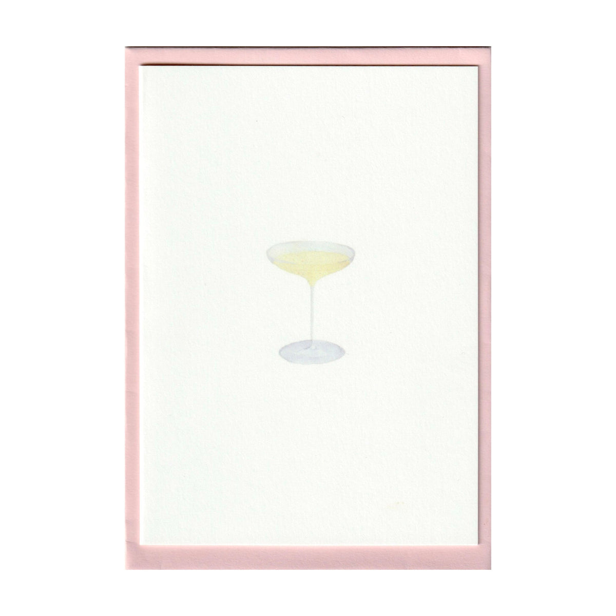 Champagne Coupe Cards, Set of 5