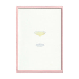 Champagne Coupe Cards, Set of 5