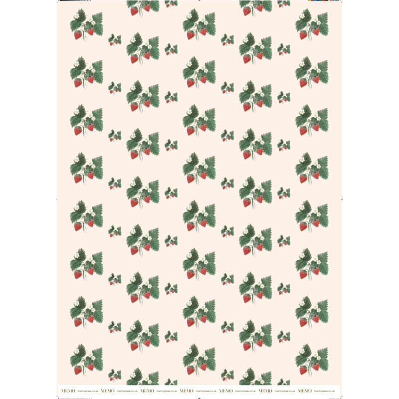 Strawberry Wrapping Paper