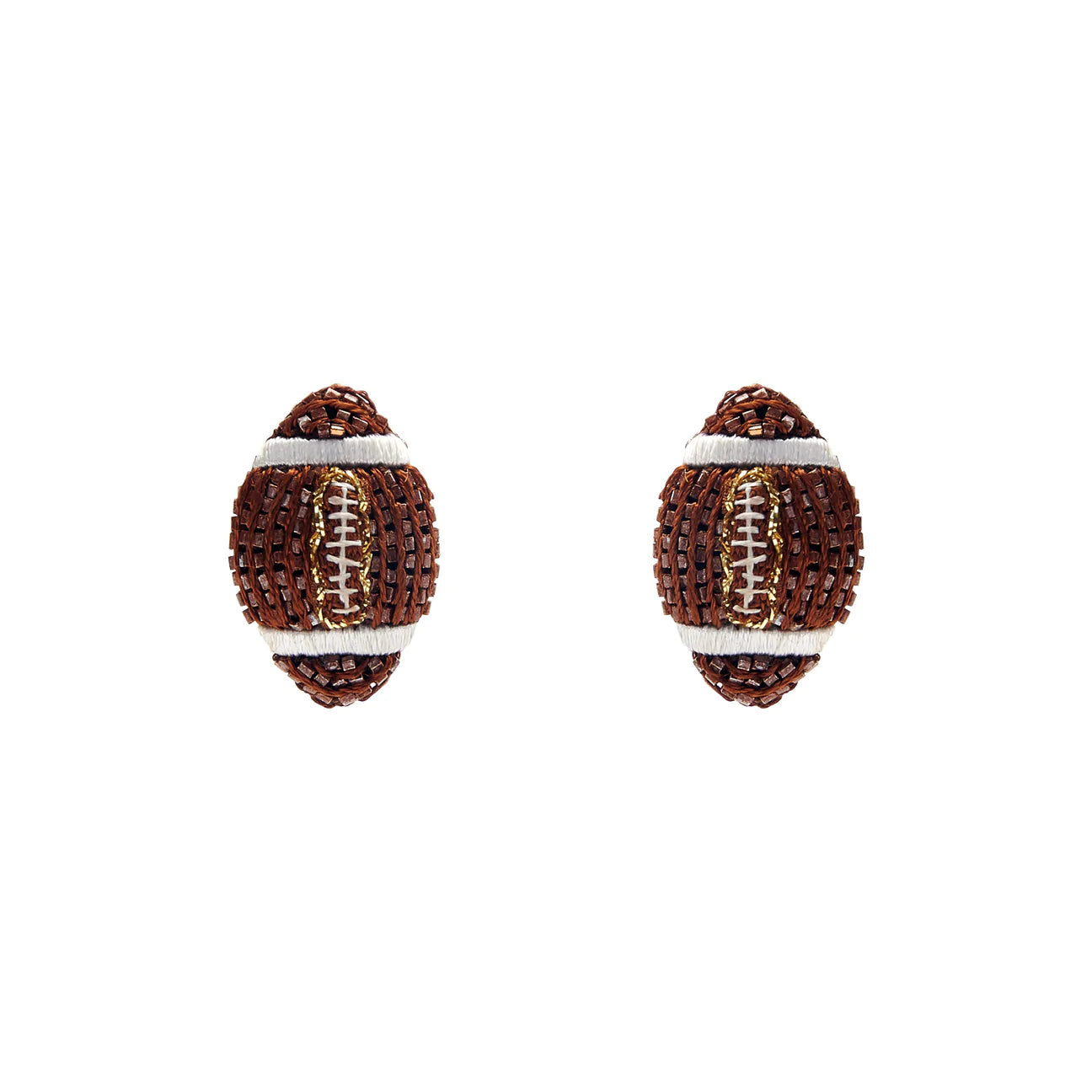 Football Stud Earring