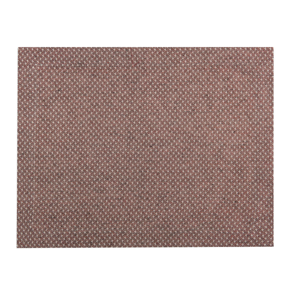 Corbeille Rectangular Jacquard Placemat in Chestnut