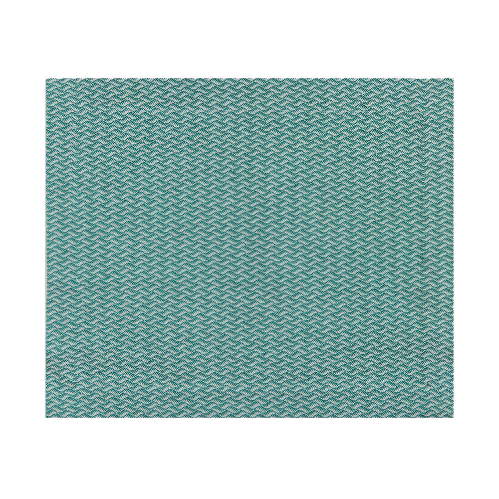 Emerald Green Rectangular Jacquard Placemat