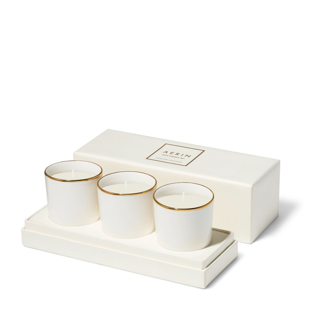 Mini Candle Trio in Cream