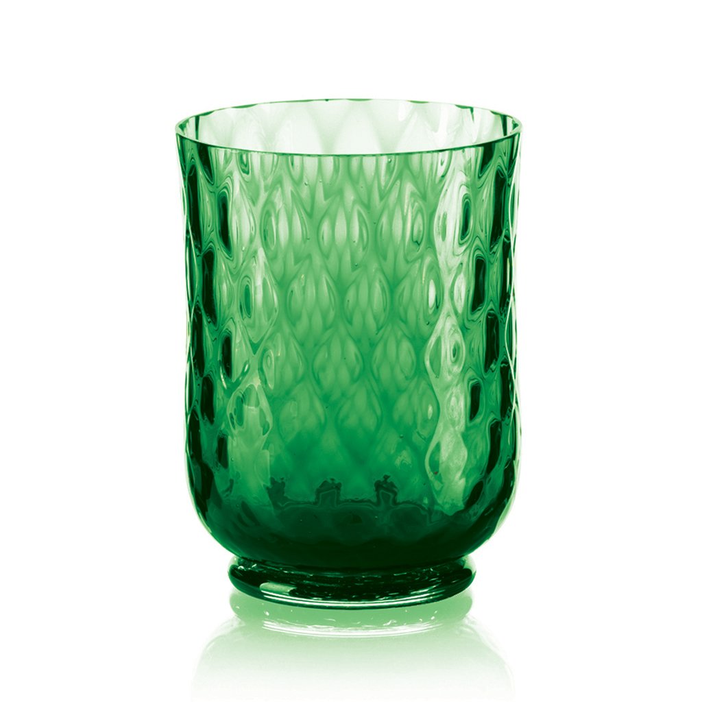 Balloton Water Glass in Dark Green