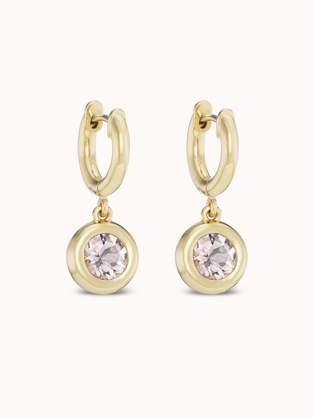 Gemma Dangles Medium Morganite