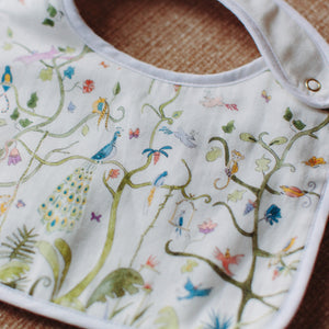 Tropical Chinoiserie Bib