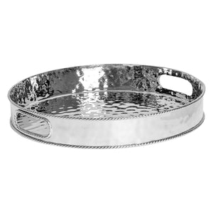 Graham Silver Round Tray