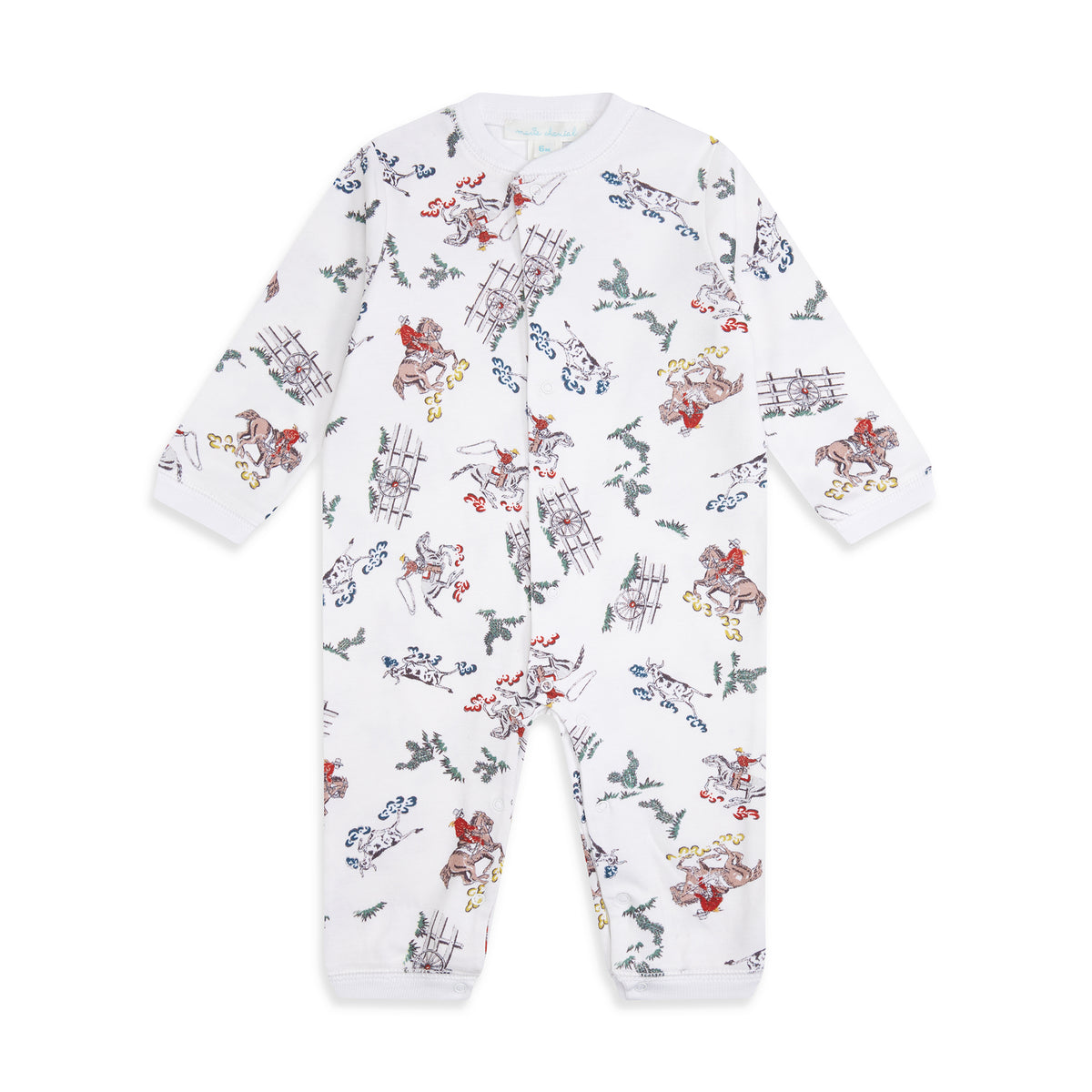 Cowboy Sleepsuit in Cream