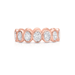 NS Bezel Oval Eternity Band