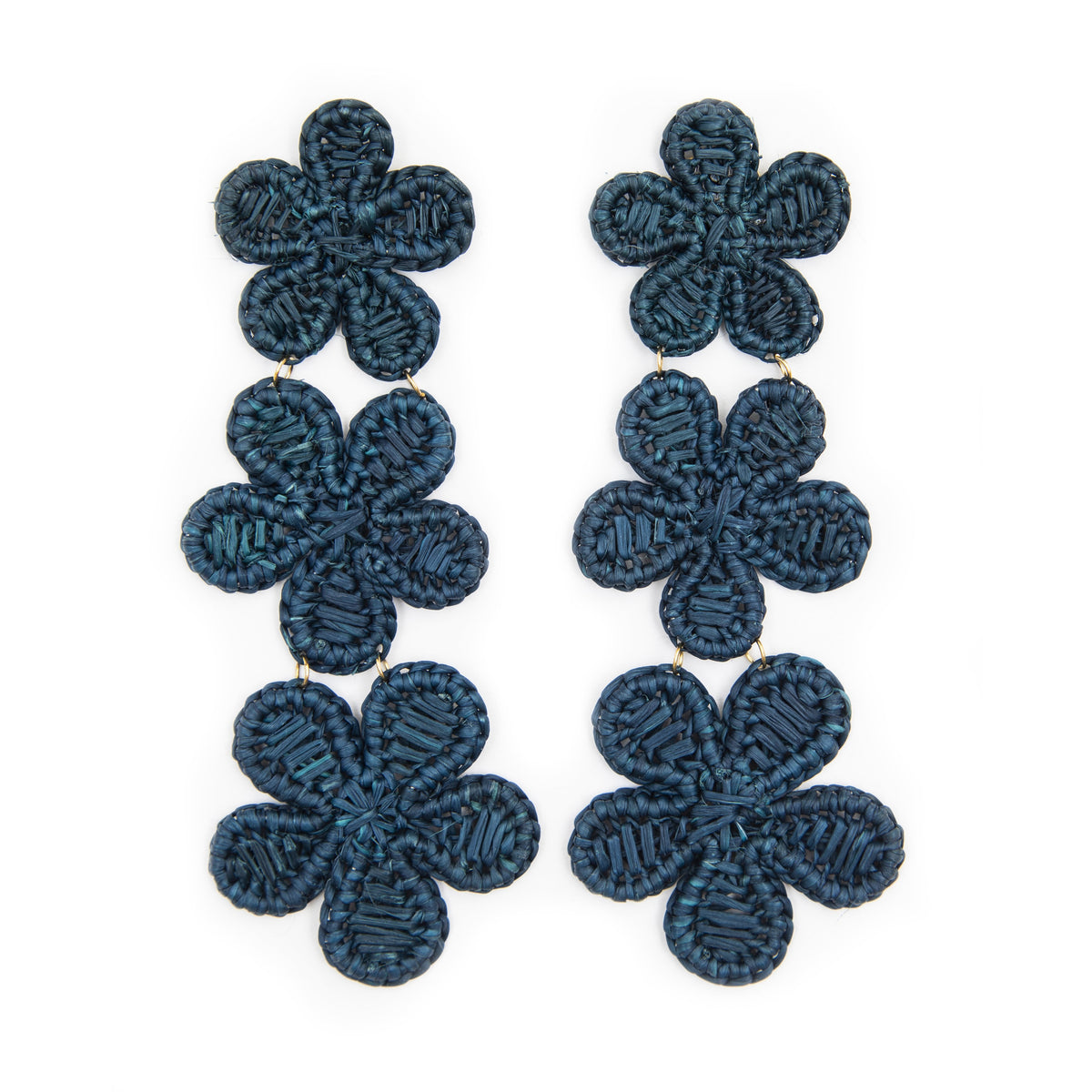 Rattan Flower Earring