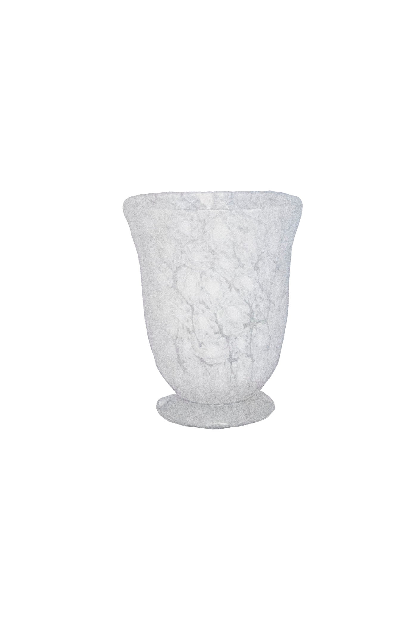 Tulip Tumbler Millefiori, White - Skye McAlpine Tavola