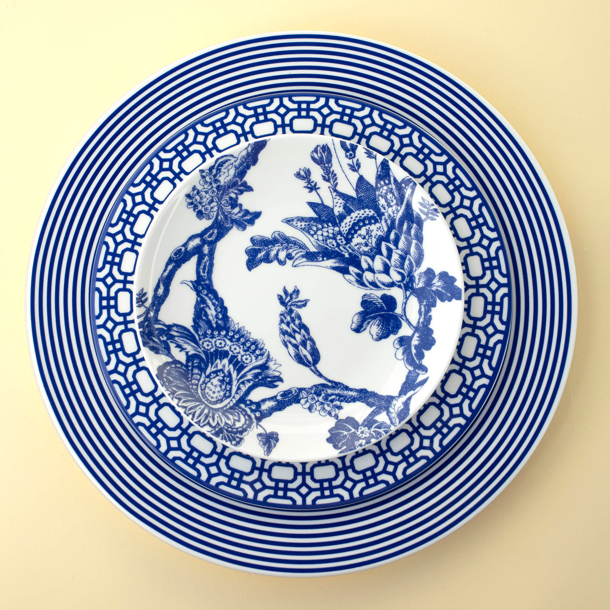 Newport Racing Stripe Dinner Plate - Caskata