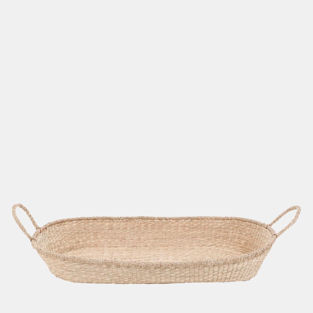 Nyla Seagrass Changing Basket