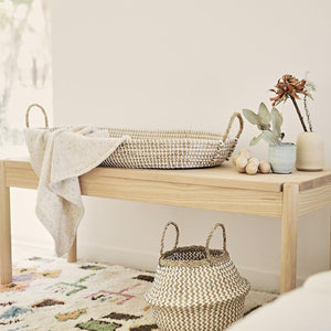 Reva Seagrass Changing Basket