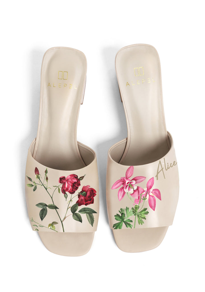 Floral Garden Heel