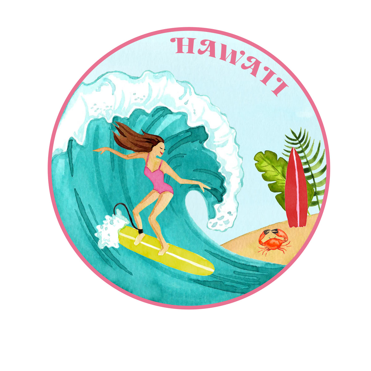 Surfing Crest Bachelorette Bundle