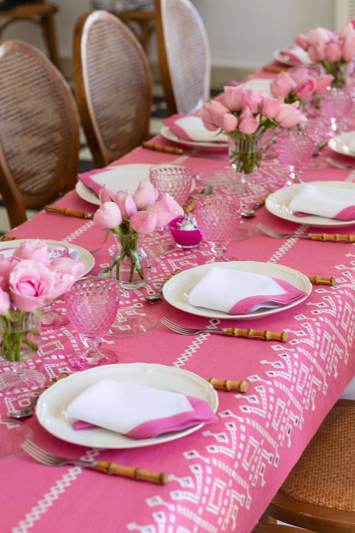 Ojete Bougainvillea Rectangular Tablecloth