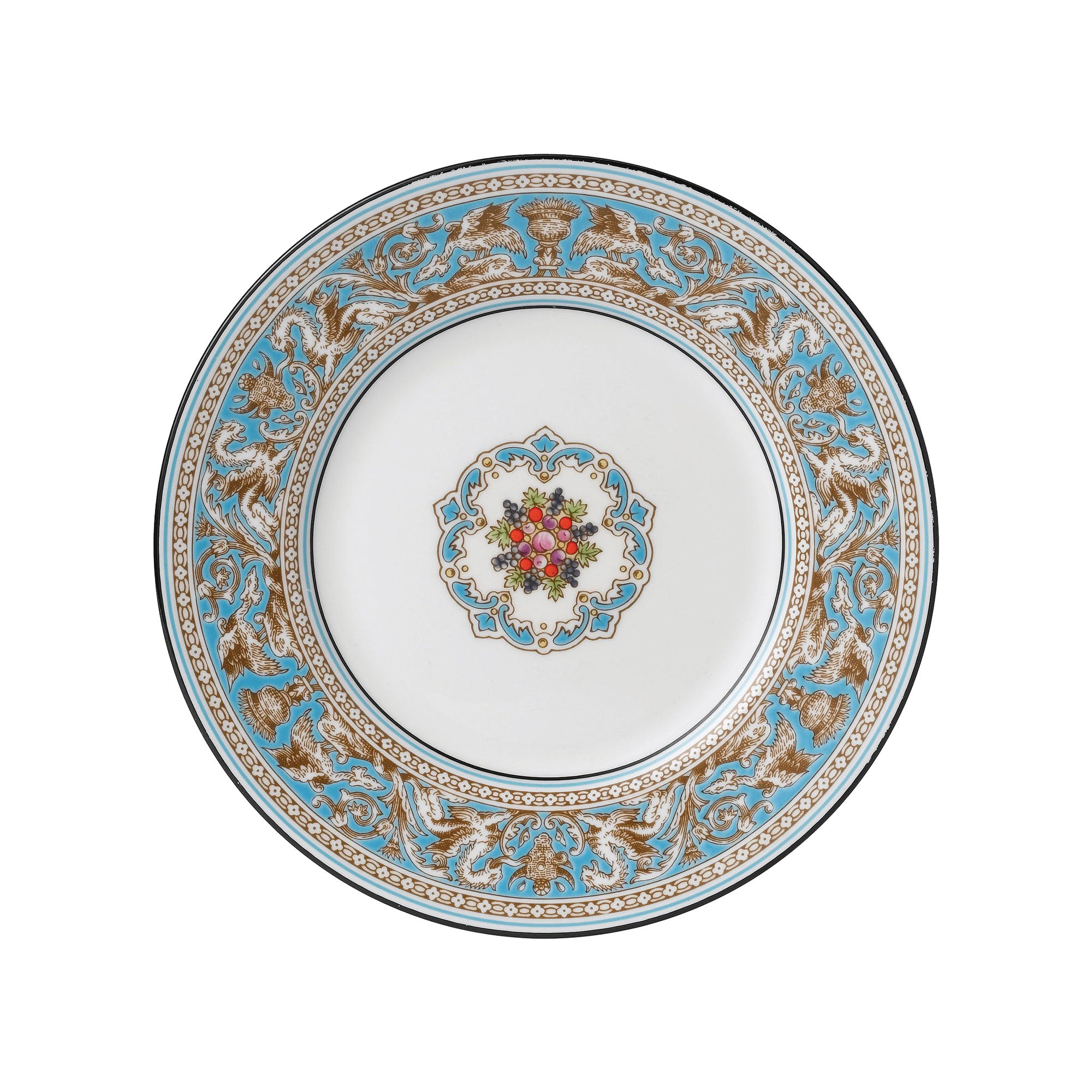 Florentine Turquoise Bread & Butter Plate 7"