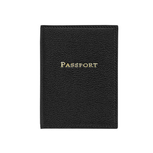 Passport Holder in Goatskin Leather