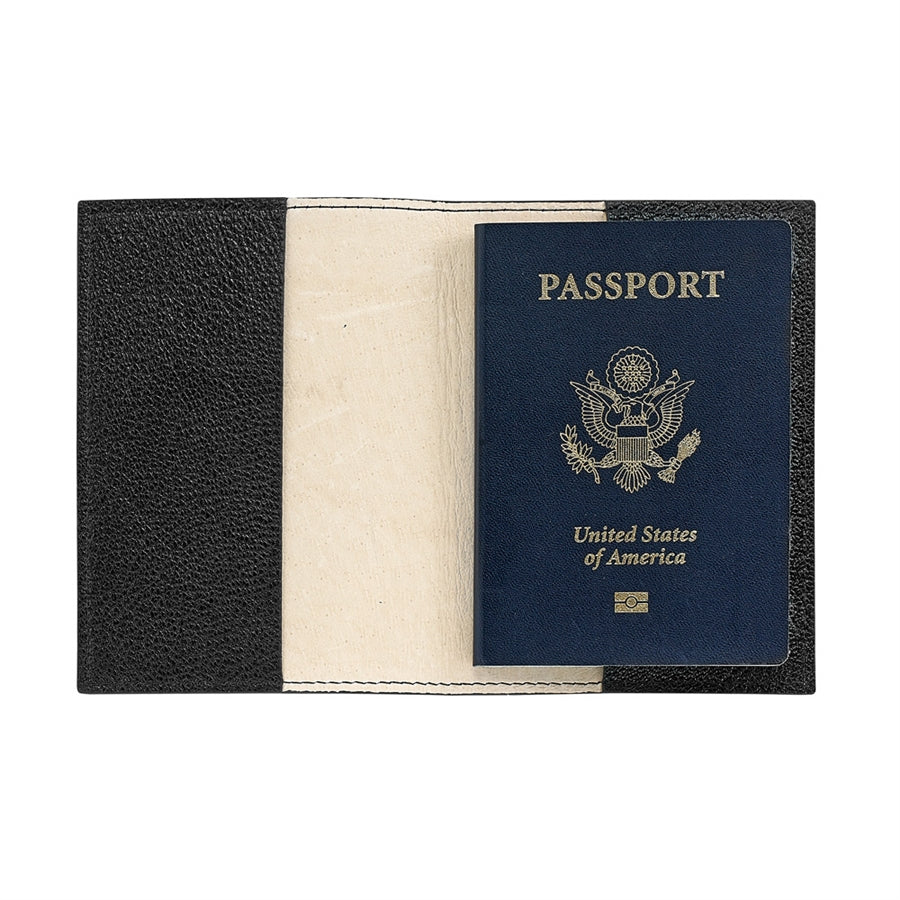 Passport Holder in Goatskin Leather