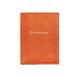 Passport Holder in Goatskin Leather