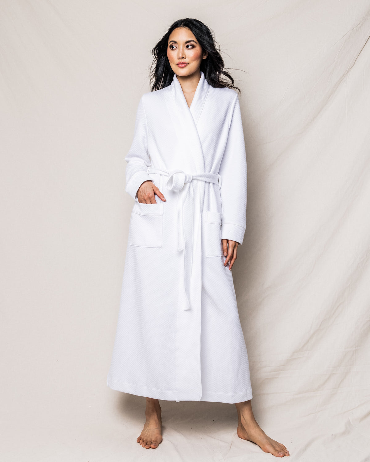 Women's Luxe Jacquard Pima Ophelia Robe