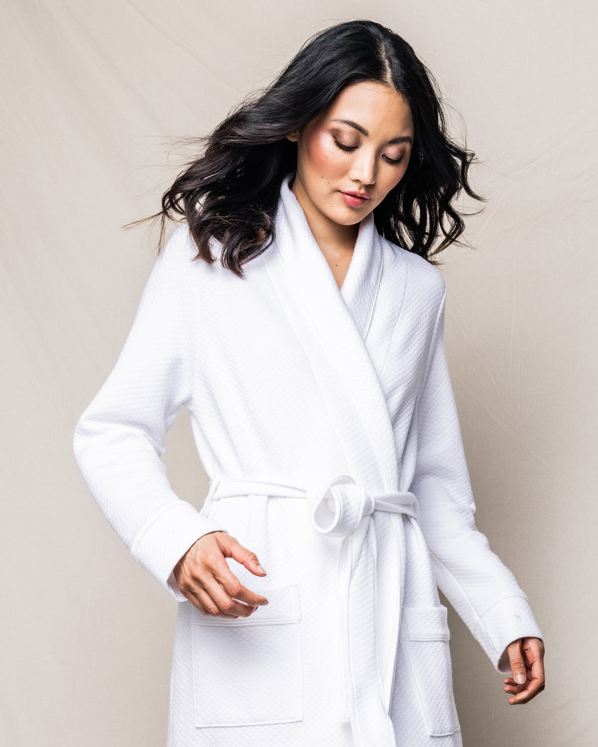 Women's Luxe Jacquard Pima Ophelia Robe