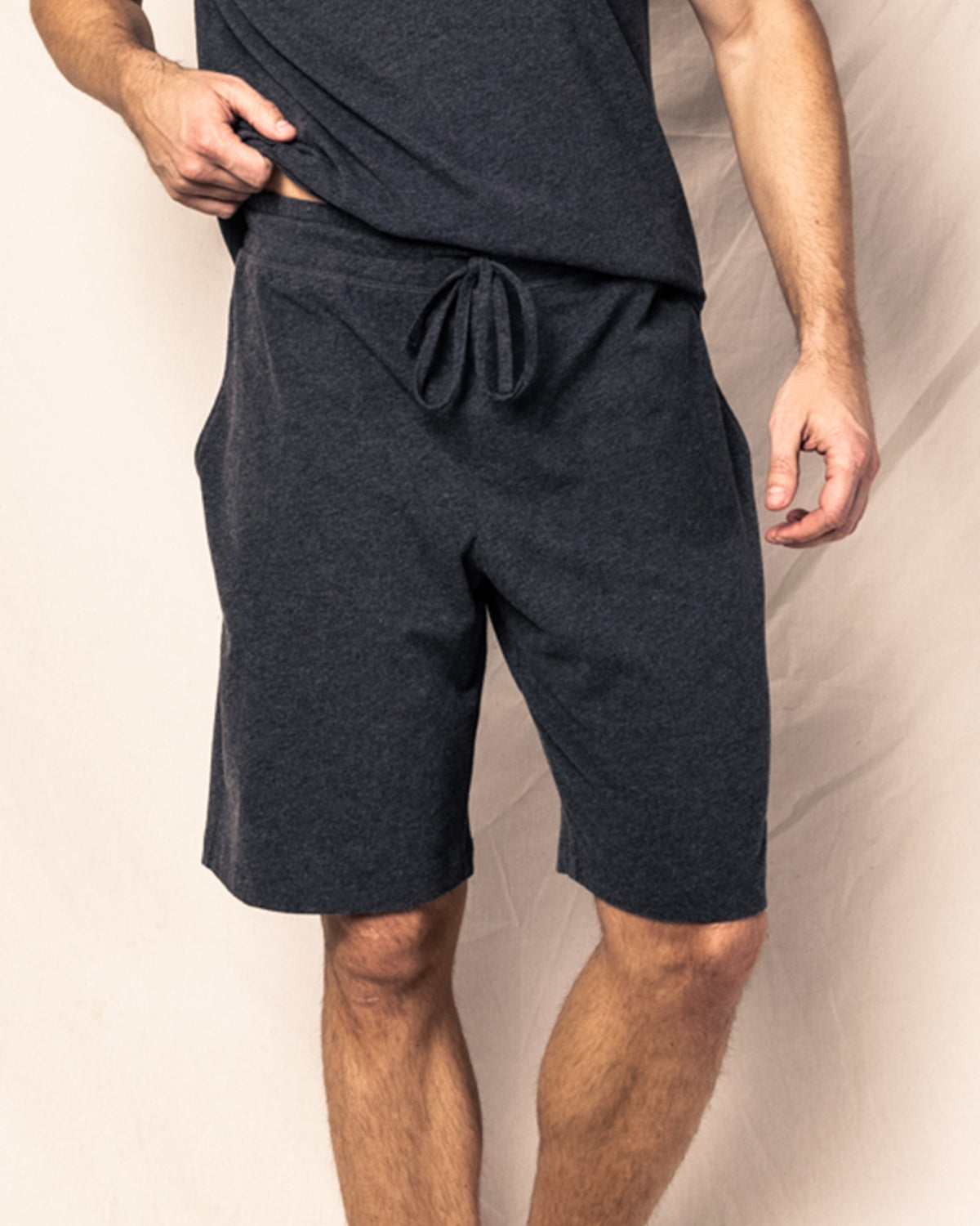 Pima Cotton Men's Dark Heather Shorts