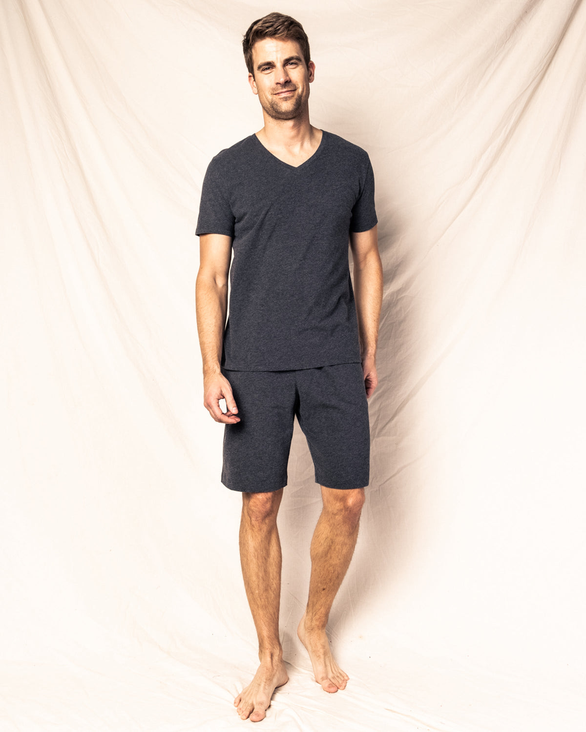 Pima Cotton Men's Dark Heather Shorts