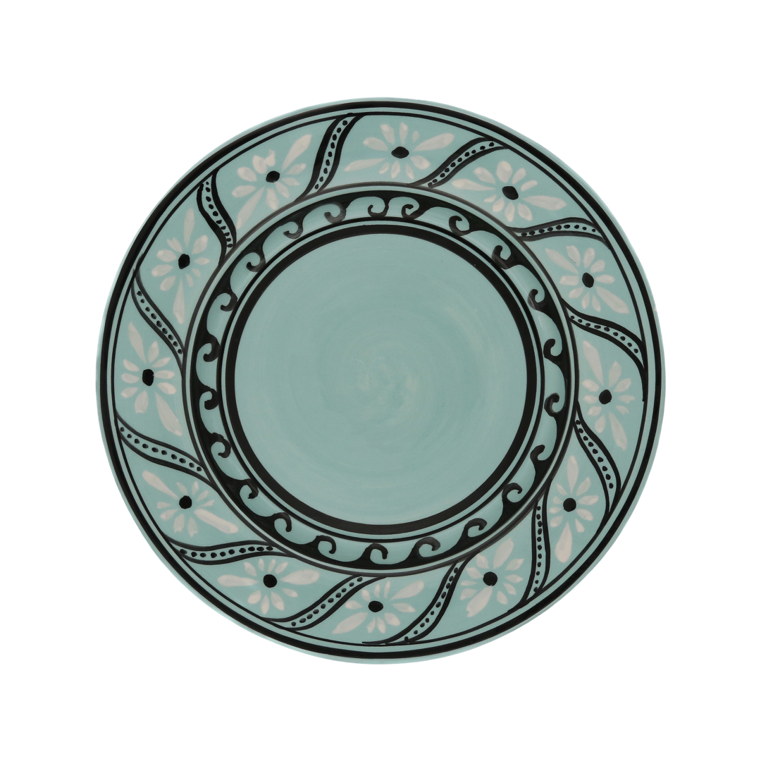 Gigi Aqua Dinner Plate