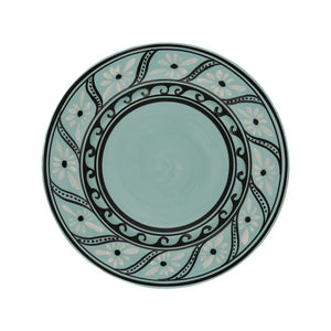 Gigi Aqua Dinner Plate